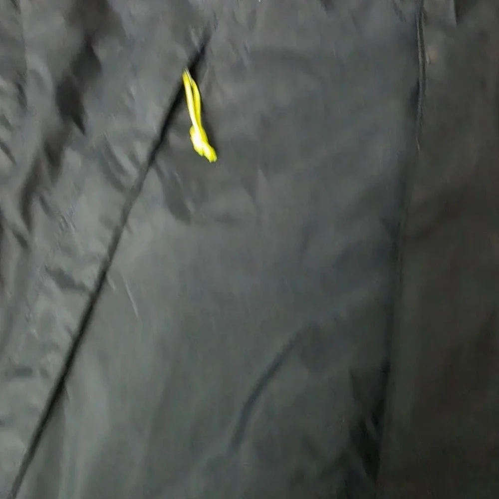 The North Face Resolve 2 Rain Jacket Mens Small Black Yellow Dryvent Hyvent S